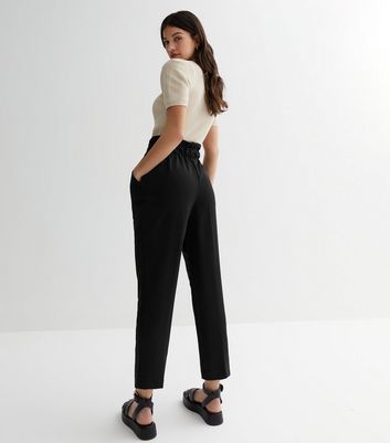 Black Belted High Waist Trousers 4 Black Belted High Waist Trousers