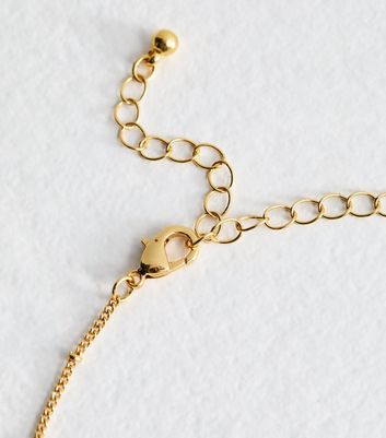 18ct Gold Plated Initial O Flower Necklace 5 18ct Gold Plated Initial O Flower Necklace