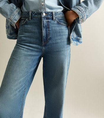 Blue Adalae High Waisted Wide Leg Jeans 6 Blue Adalae High Waisted Wide Leg Jeans