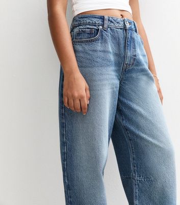 Girls Blue Balloon Jeans 3 Girls Blue Balloon Jeans