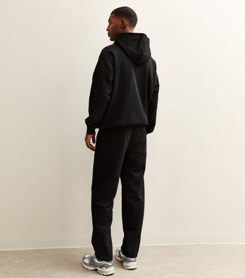 Black Regular Pintuck Jersey Straight Leg Joggers 4 Black Regular Pintuck Jersey Straight Leg Joggers