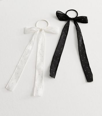 2 Pack Multicolour Diamante Embellished Hair Bands