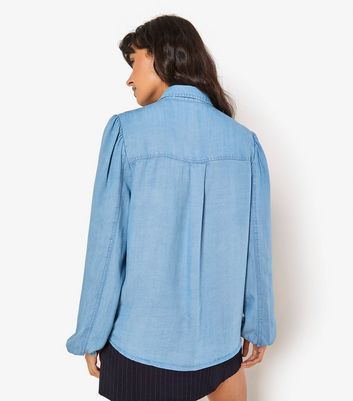 Apricot Blue Denim Shirt