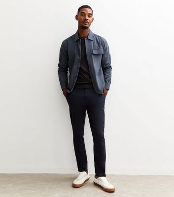 Dark Grey Slim Fit Crew Neck Jumper 3 Dark Grey Slim Fit Crew Neck Jumper