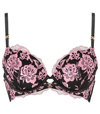 Ann Summers Black Attraction Floral Lace Padded Bra 5 Ann Summers Black Attraction Floral Lace Padded Bra