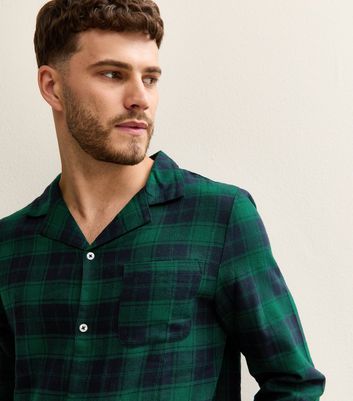 Green Check Shirt and Trousers Pyjama Set 4 Green Check Shirt and Trousers Pyjama Set