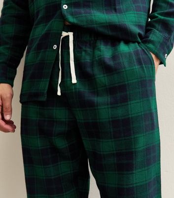 Green Check Shirt and Trousers Pyjama Set 7 Green Check Shirt and Trousers Pyjama Set