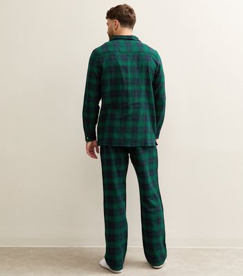 Green Check Shirt and Trousers Pyjama Set 8 Green Check Shirt and Trousers Pyjama Set