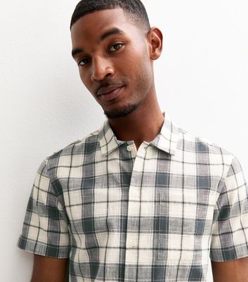 Black Regular Checked Shirt