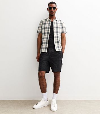 Black Regular Checked Shirt 3 Black Regular Checked Shirt