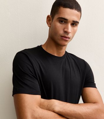 Black and White 2 Pack of Regular Cotton T-Shirts