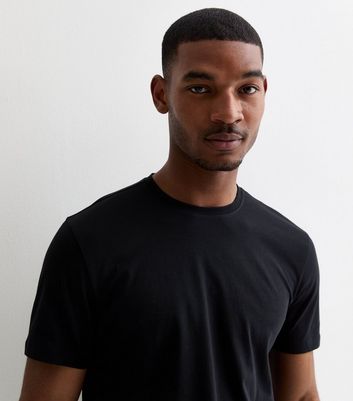 2 Pack Black Regular Cotton T-Shirts