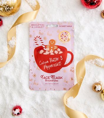 Brompton & Langley Cocoa Butter & Peppermint Sheet Face Mask