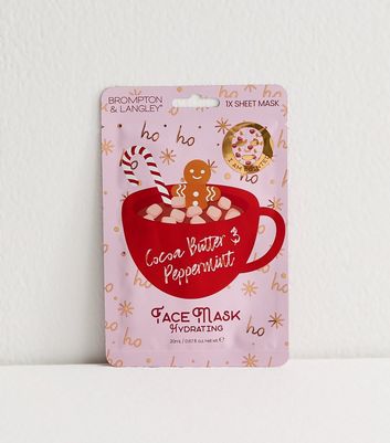 Brompton & Langley Cocoa Butter & Peppermint Sheet Face Mask
