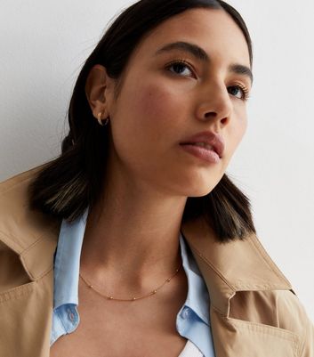 18ct Gold Plated Ball Chain Necklace