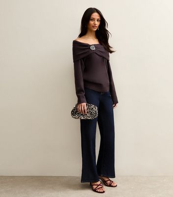 Light Purple Off The Shoulder Jumper 3 Light Purple Off The Shoulder Jumper