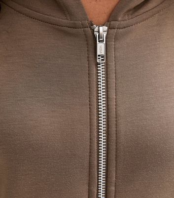 Girls Light Brown Soft Touch Zip Up Hoodie 7 Girls Light Brown Soft Touch Zip Up Hoodie