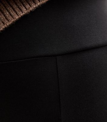 Black High Waist Stretch Cotton Leggings 7 Black High Waist Stretch Cotton Leggings