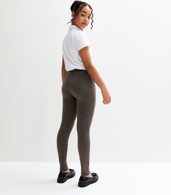Girls Grey Pull On School Trousers 4 Girls Grey Pull On School Trousers