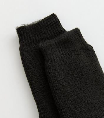 Black Thick Ankle Socks