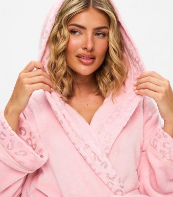 Ann Summers Pink Sparkly Fluffy Robe
