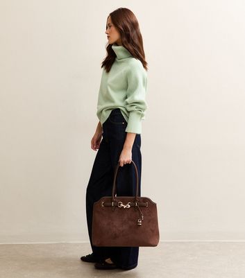 Mint Green Rib Roll Neck Jumper 3 Mint Green Rib Roll Neck Jumper