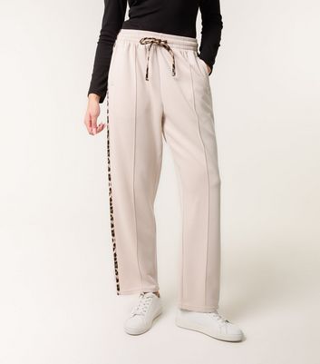 Blue Vanilla Stone Leopard Print Joggers