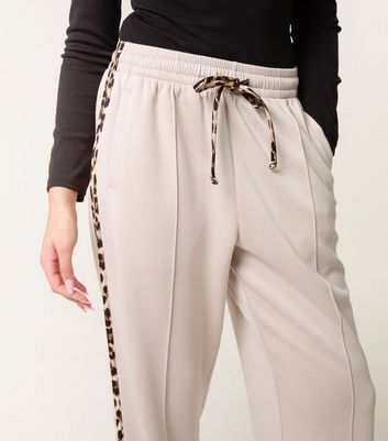 Blue Vanilla Stone Leopard Print Joggers 3 Blue Vanilla Stone Leopard Print Joggers