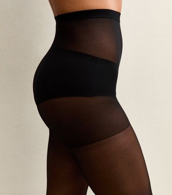 Black 2 Pack of Glossy Tights