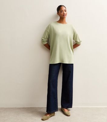 Light Green Soft Touch Long Sleeve Top