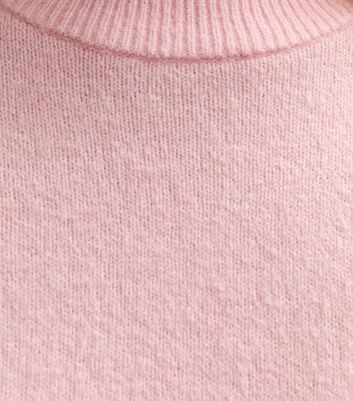 Bright Pink Crew Neck Jumper 5 Bright Pink Crew Neck Jumper