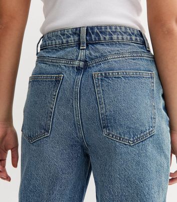 Girls Blue Mom Jeans 6 Girls Blue Mom Jeans