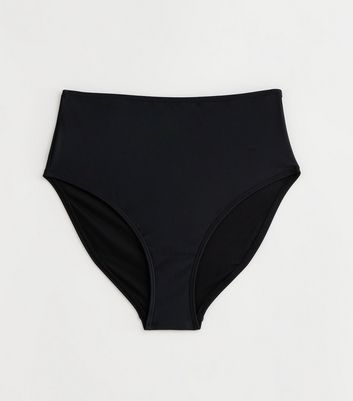 Black High Waist Bikini Bottoms 5 Black High Waist Bikini Bottoms