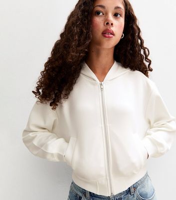 Cream Soft Touch Zip Up Hoodie 3 Cream Soft Touch Zip Up Hoodie