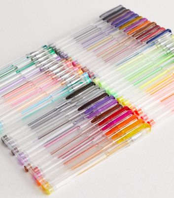 60 Pack Multicoloured Gel Pens