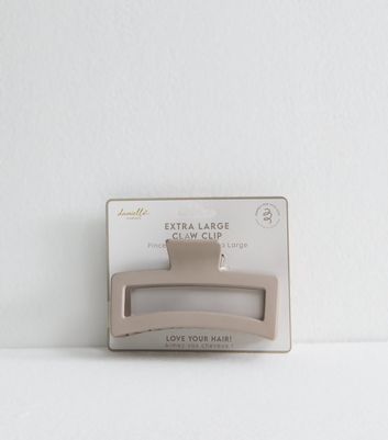 Brown Extra Large Claw Hair Clip