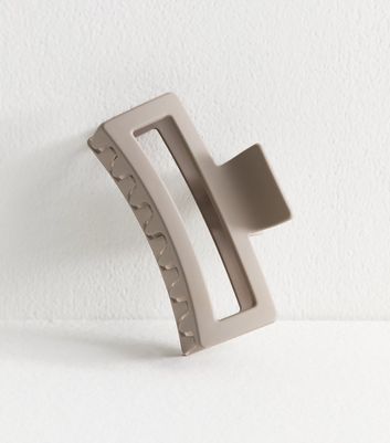 Brown Extra Large Claw Hair Clip