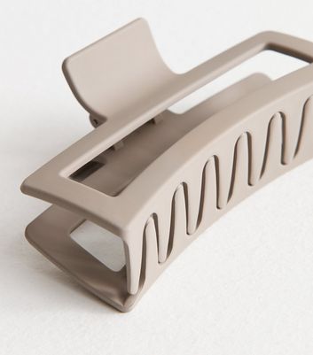 Brown Extra Large Claw Hair Clip 3 Brown Extra Large Claw Hair Clip