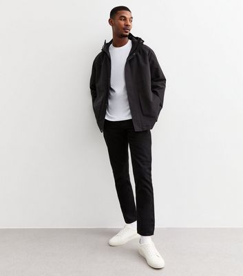 2 Pack of Black/White Regular Fit Cotton T-Shirts