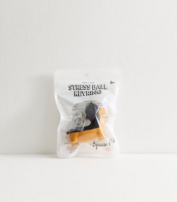 Brown Sausage Dog Foam Stress Ball Keyring