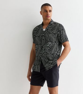 Black Regular Fit Chino Shorts