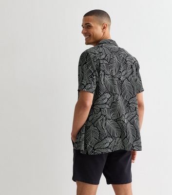 Black Regular Fit Chino Shorts