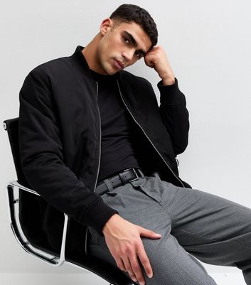 Black Cotton Muscle Fit T-Shirt 4 Black Cotton Muscle Fit T-Shirt