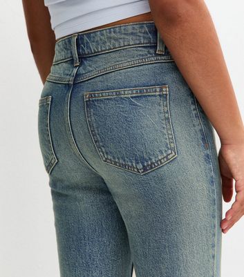 Girls Blue Mid Rise Flared Jeans 5 Girls Blue Mid Rise Flared Jeans