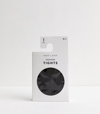 Black Heart Print Fashion Tights 4 Black Heart Print Fashion Tights