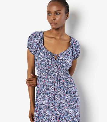 Apr Milkmaid Midi Dress