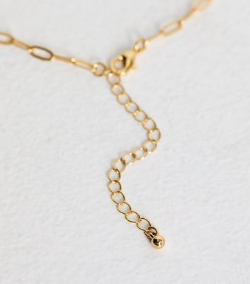 18ct Gold Plated Faux Pearl Pendant Necklace 4 18ct Gold Plated Faux Pearl Pendant Necklace