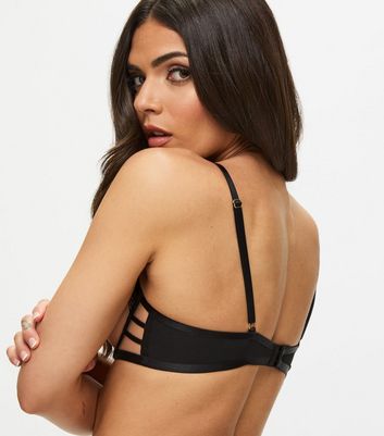 Ann Summers Black Icensing Balcony Bralette
