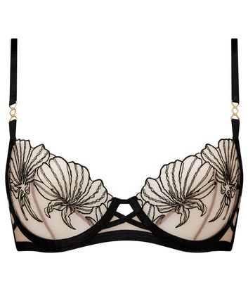 Ann Summers Black Icensing Balcony Bralette