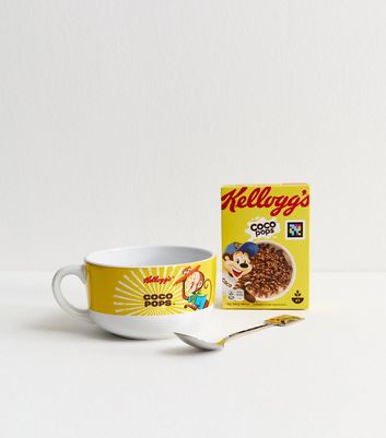 Yellow Kellogg's Coco Pops Mug Gift Set 3 Yellow Kellogg's Coco Pops Mug Gift Set